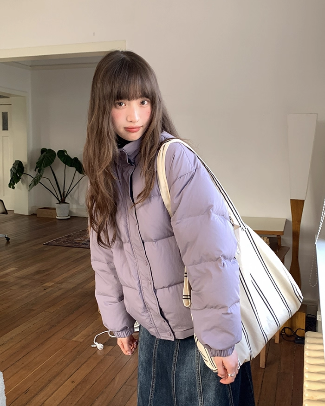 Reversible Color Down Jacket BU0097