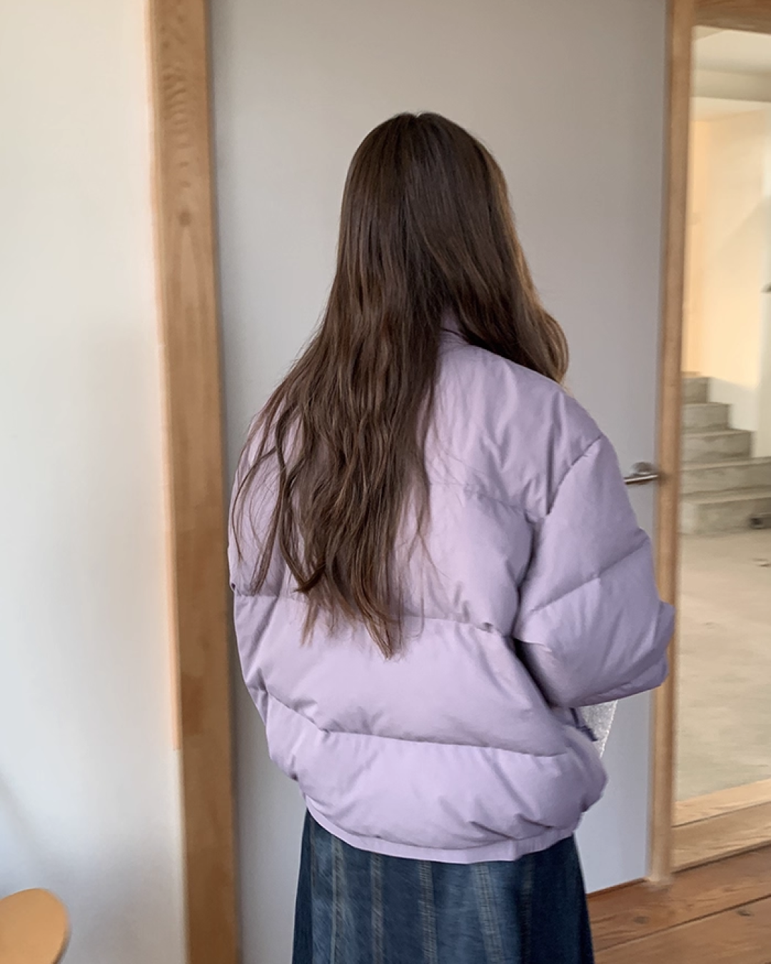 Reversible Color Down Jacket BU0097
