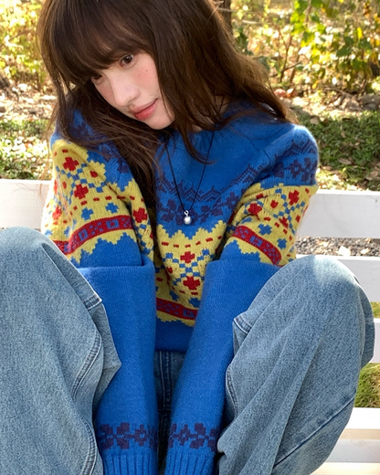 Wash Wide Denim Pants BU0103