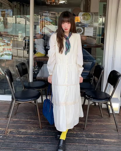 V-neck Button-down dress BU0109