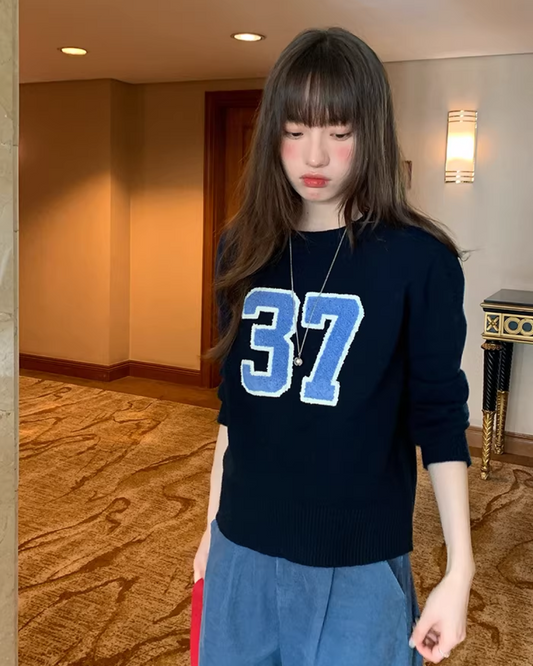 Short Number Sweatshirt BU0114