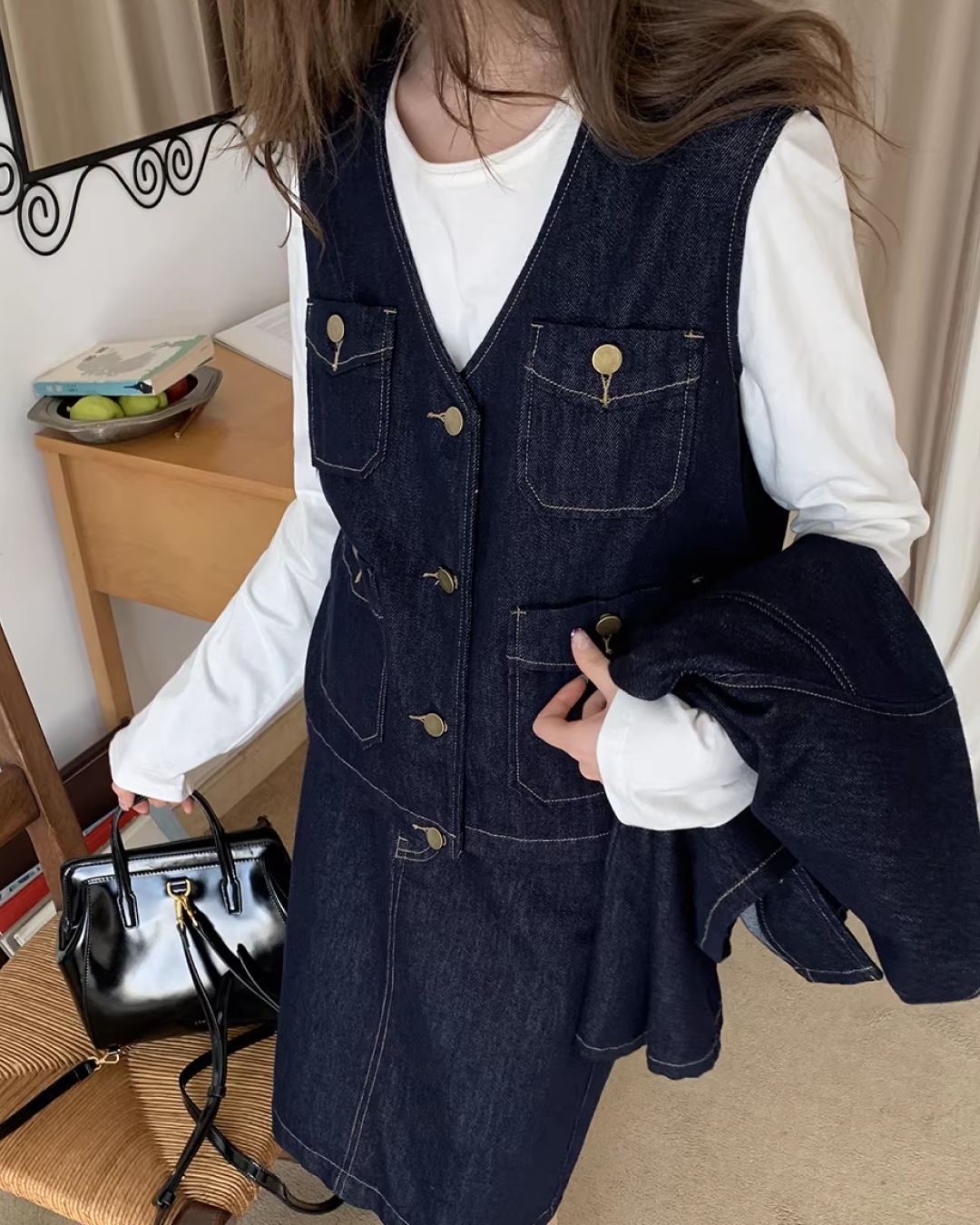 Indigo Denim Three-piece BU0115