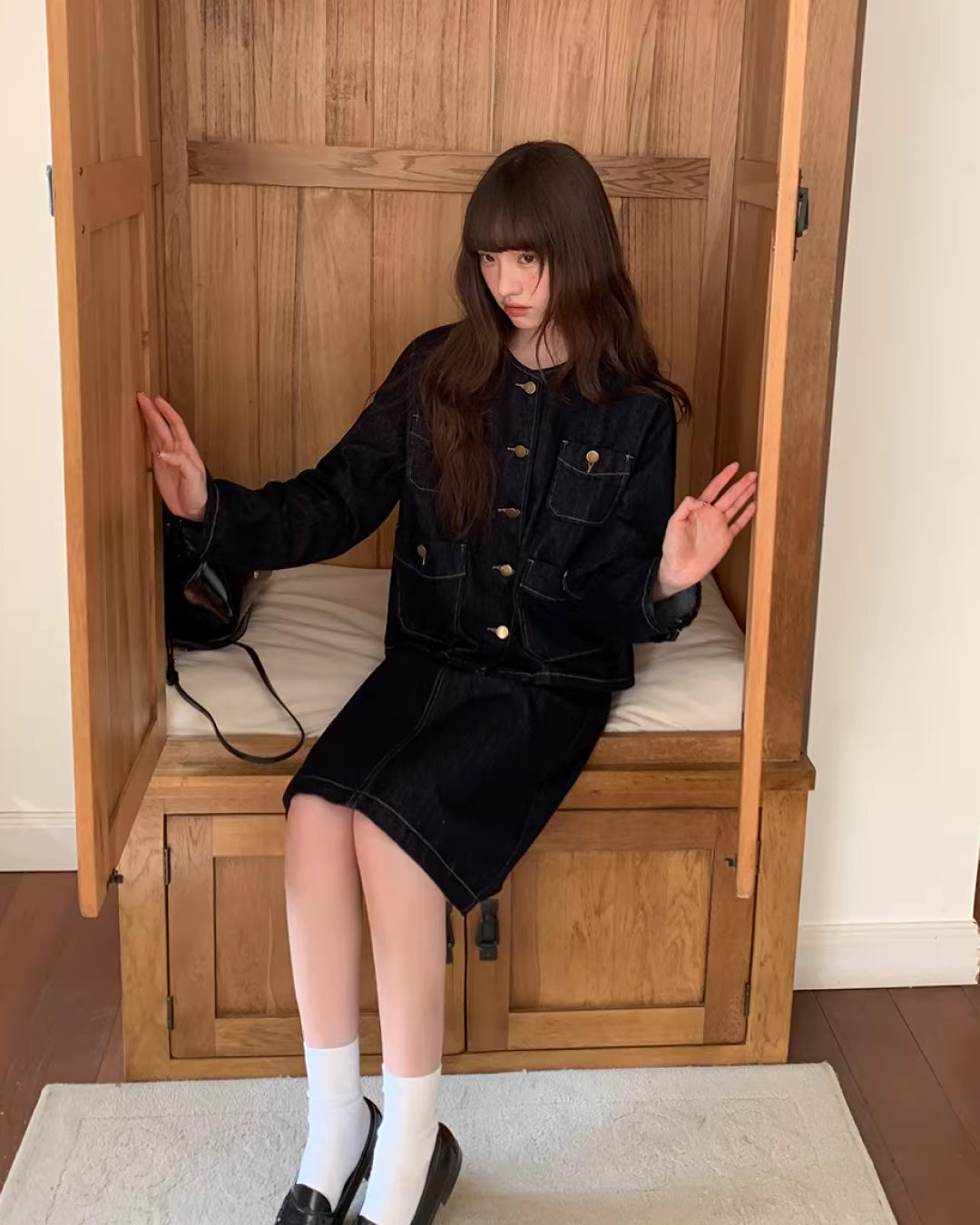 Indigo Denim Three-piece BU0115