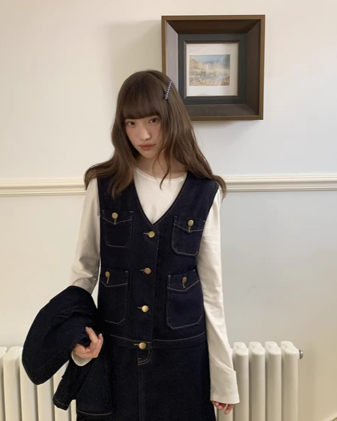 Indigo Denim Three-piece BU0115