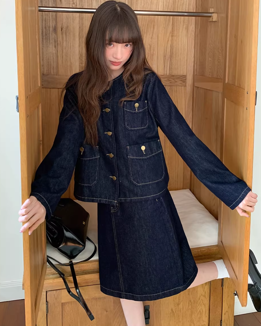 Indigo Denim Three-piece BU0115