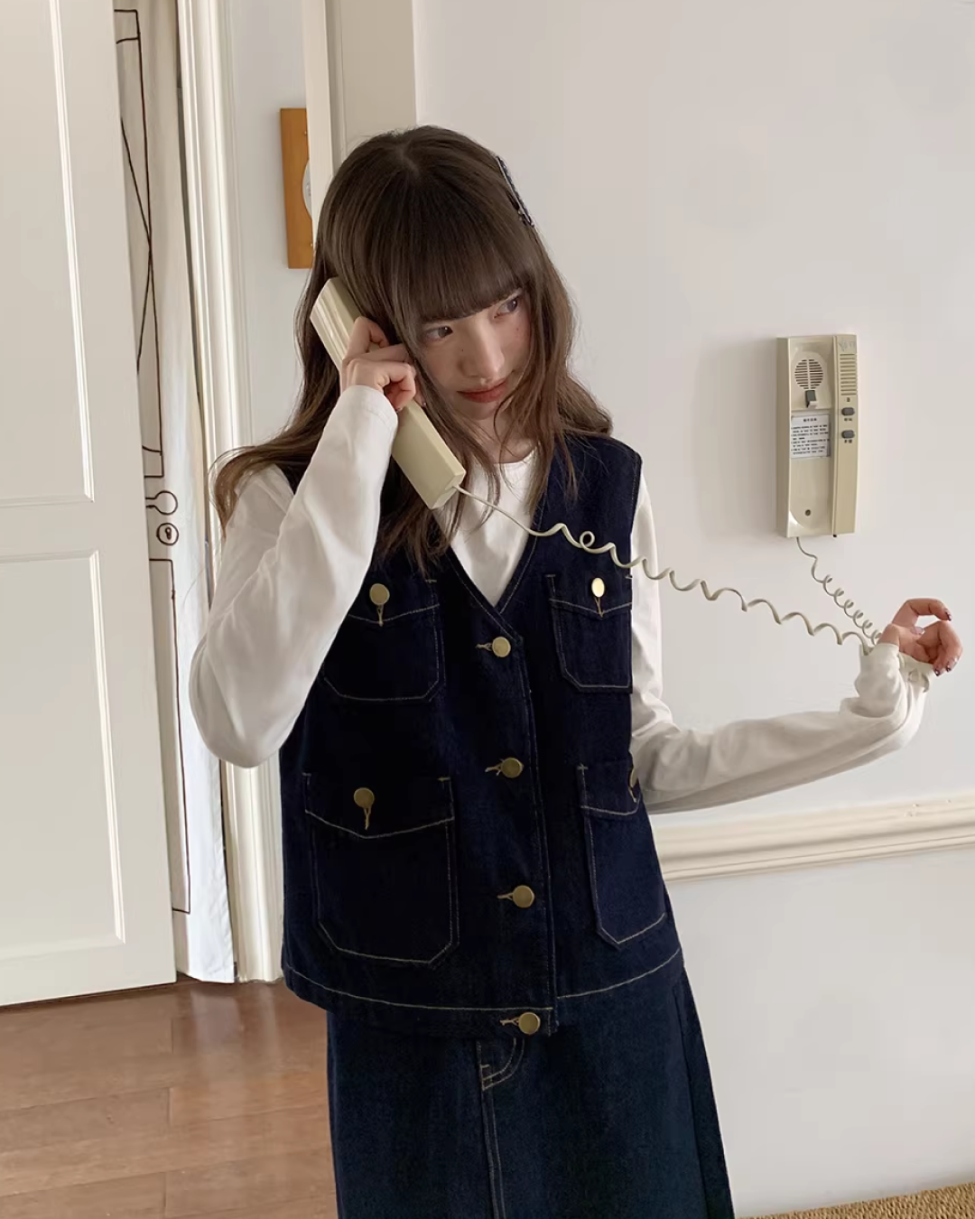 Indigo Denim Three-piece BU0115