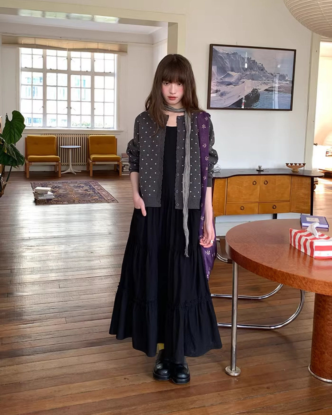 Polka Dots Cardigan BU0117