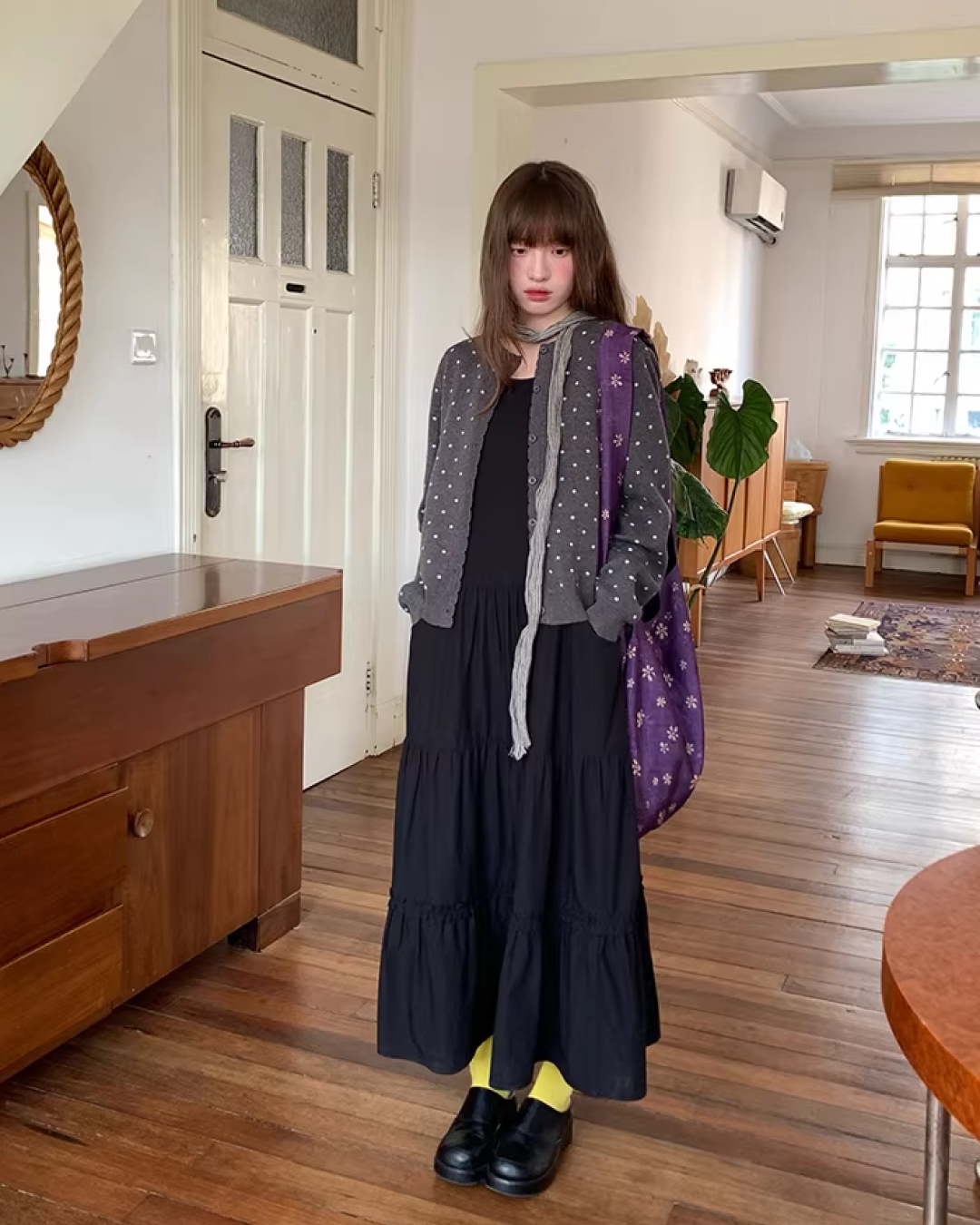 Polka Dots Cardigan BU0117