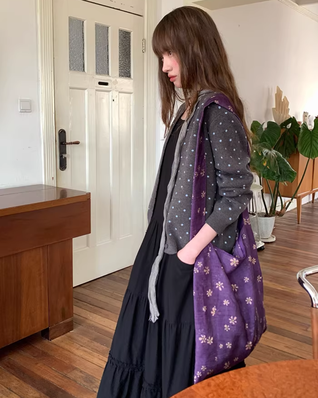 Polka Dots Cardigan BU0117