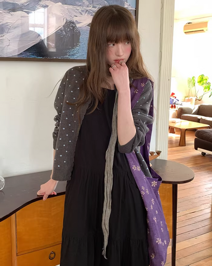 Polka Dots Cardigan BU0117