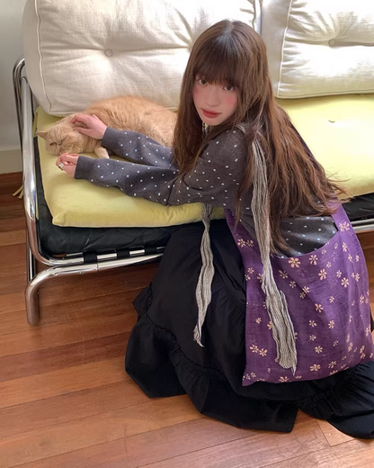 Polka Dots Cardigan BU0117