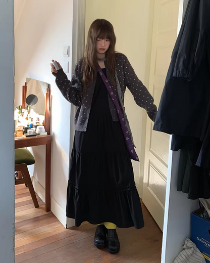 Polka Dots Cardigan BU0117