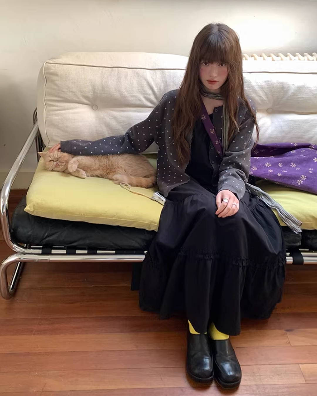 Polka Dots Cardigan BU0117