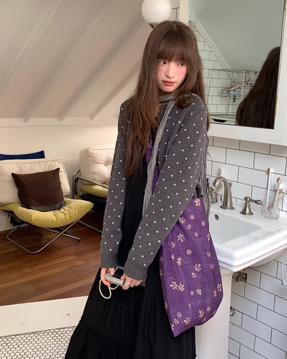 Polka Dots Cardigan BU0117