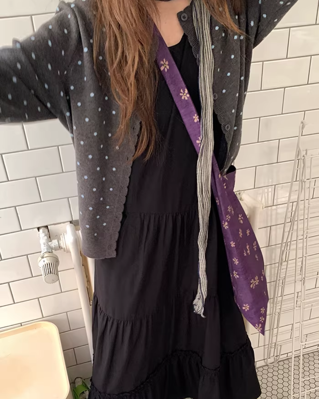 Polka Dots Cardigan BU0117