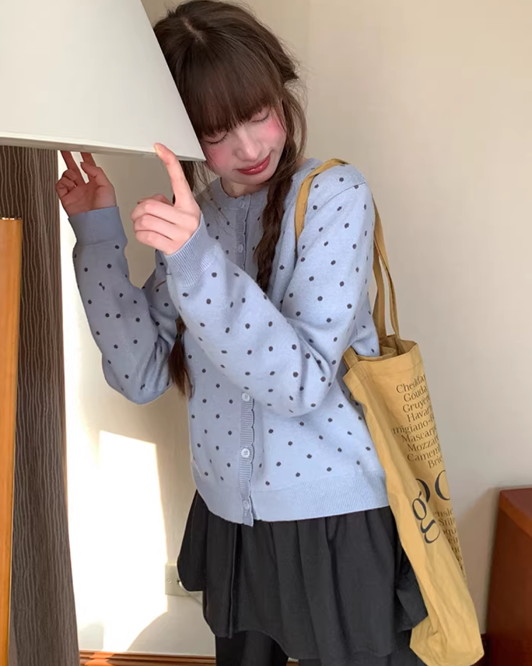 Polka Dots Cardigan BU0117