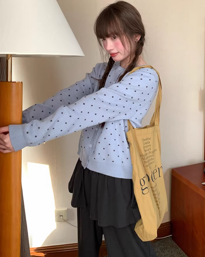 Polka Dots Cardigan BU0117