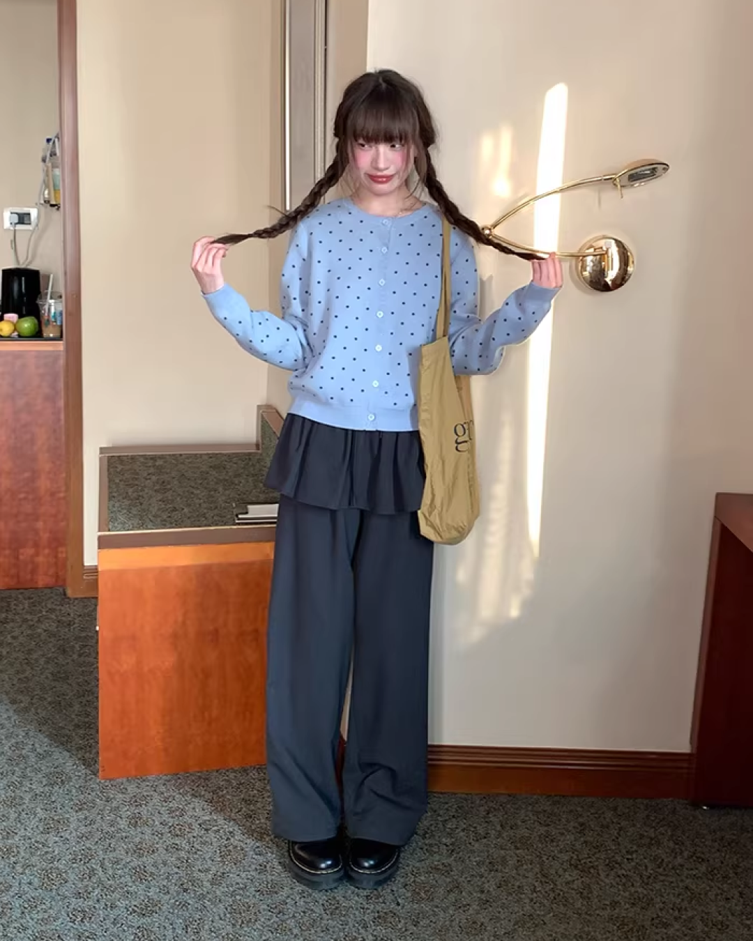 Polka Dots Cardigan BU0117