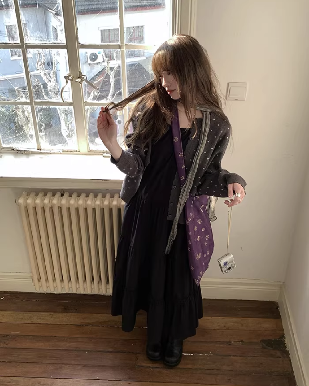 Polka Dots Cardigan BU0117