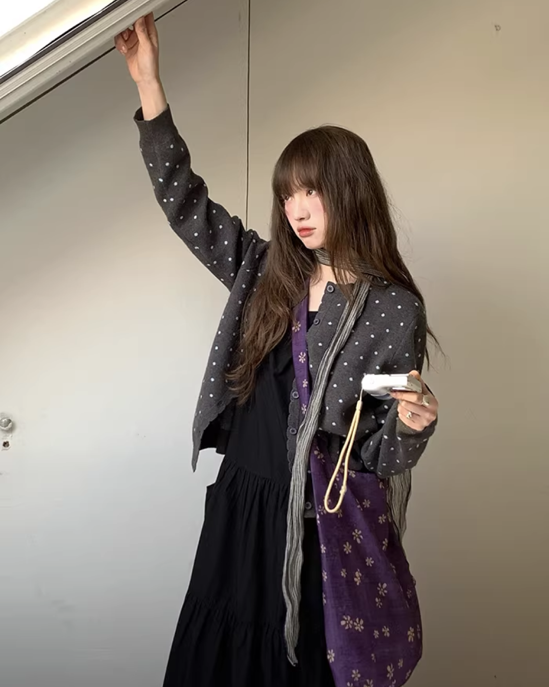 Polka Dots Cardigan BU0117