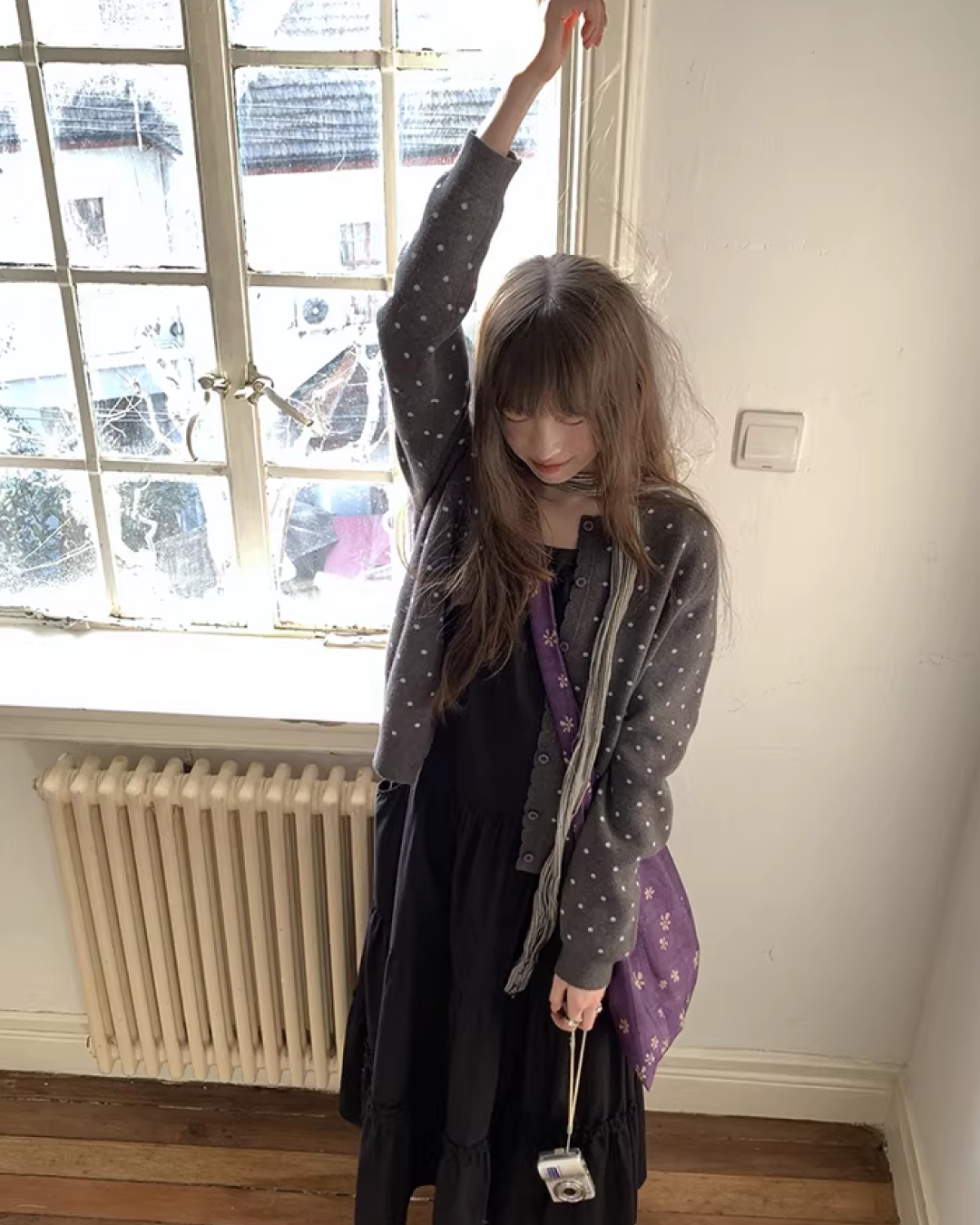 Polka Dots Cardigan BU0117