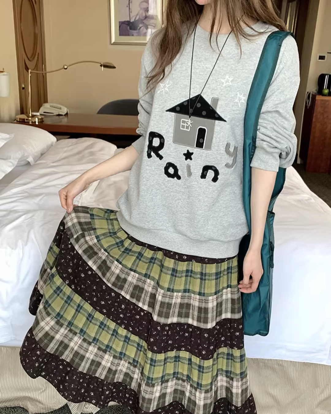 Front Print Sweatshirt  BU0123