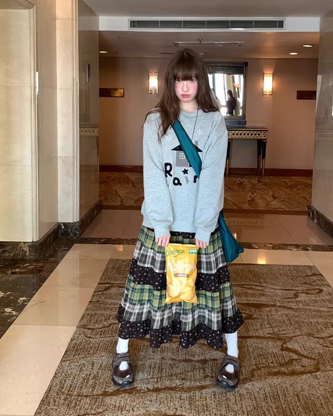 Front Print Sweatshirt  BU0123