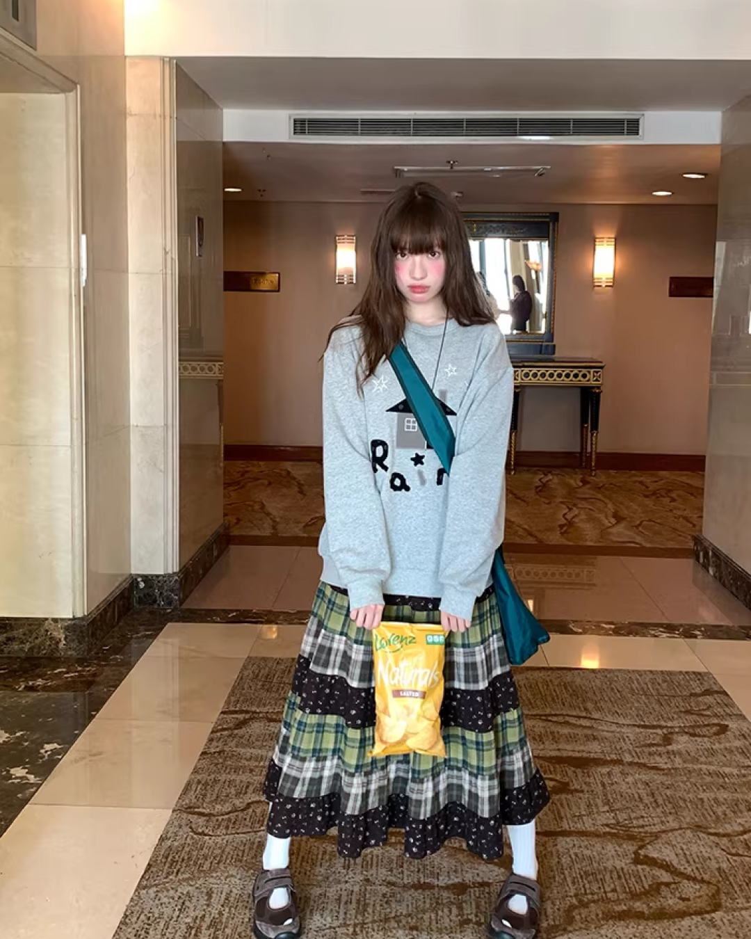 Front Print Sweatshirt  BU0123