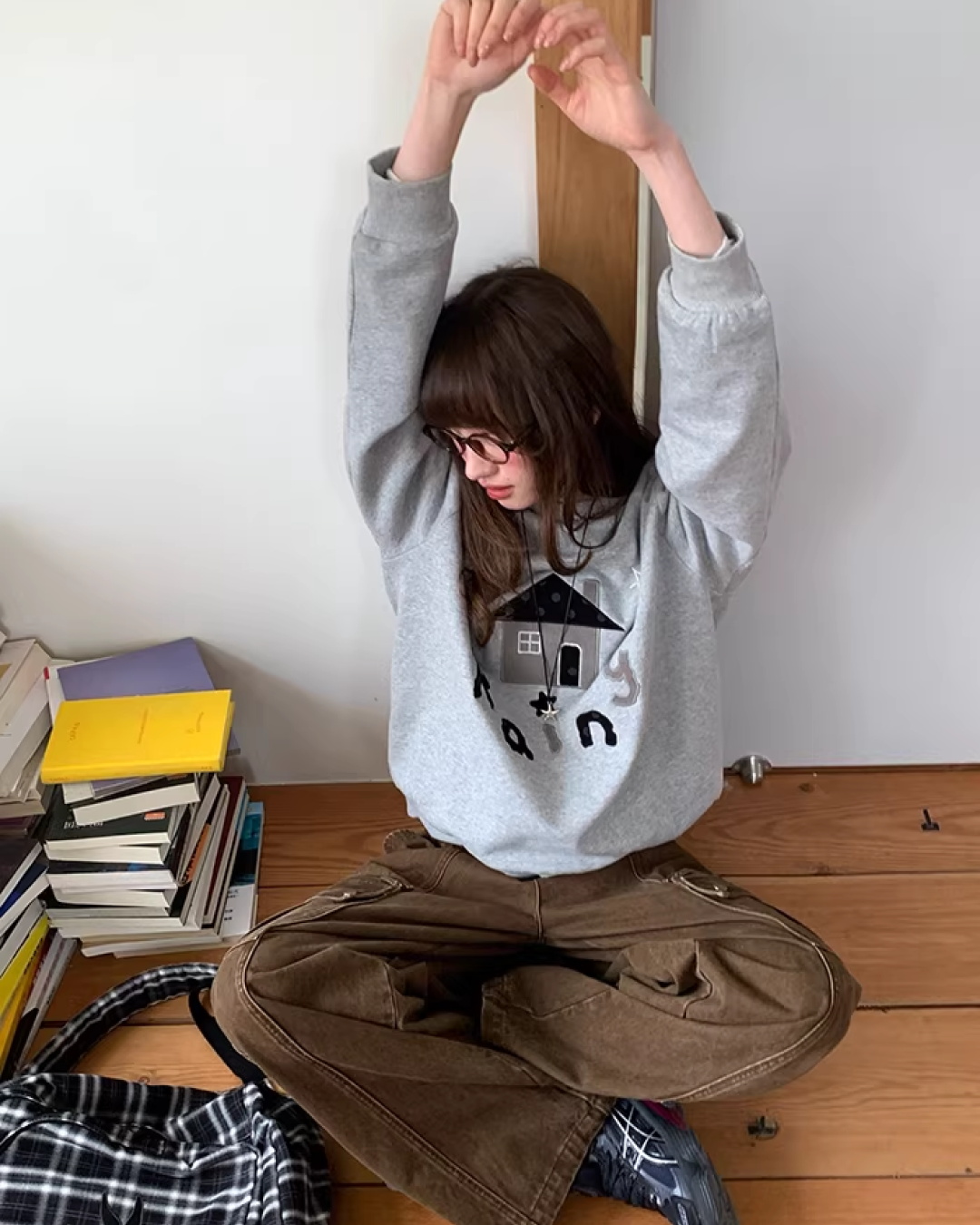 Front Print Sweatshirt  BU0123