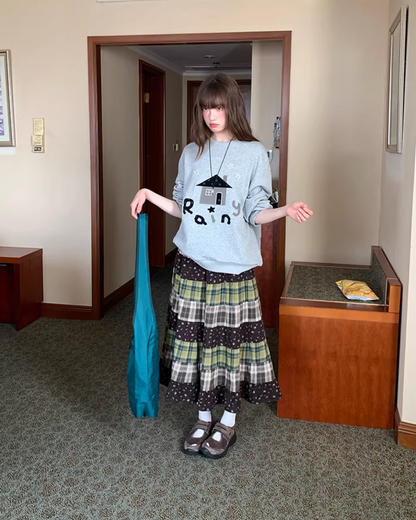 Front Print Sweatshirt  BU0123