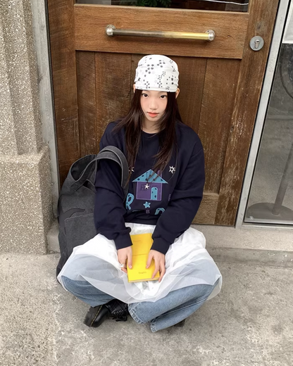 Front Print Sweatshirt  BU0123