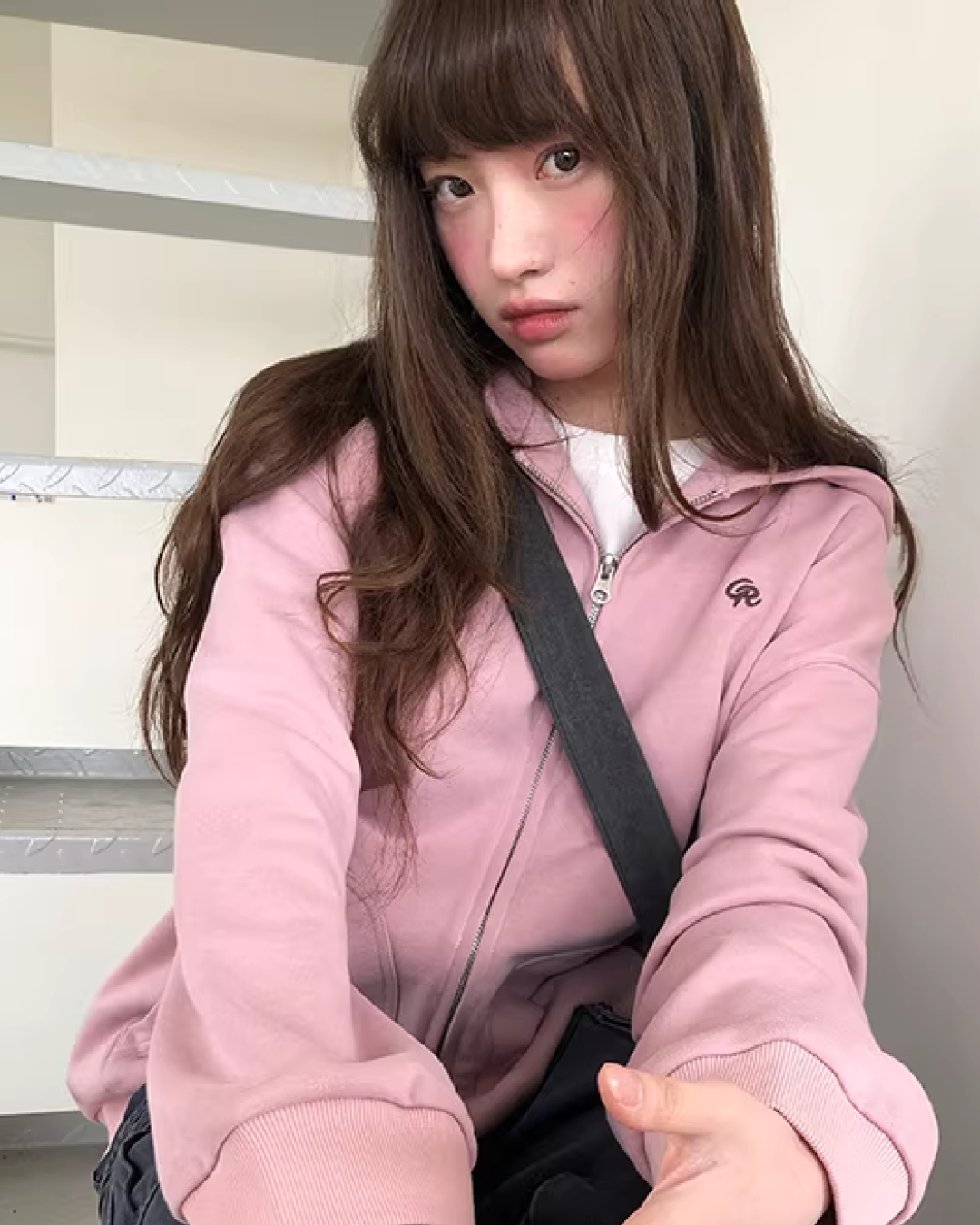 Color Zip Hoodie BU0125