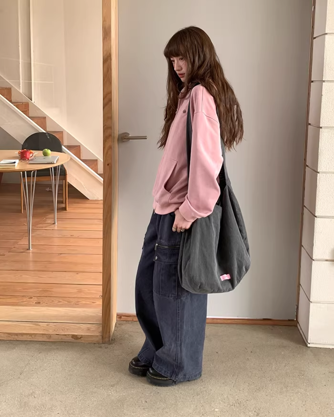 Color Zip Hoodie BU0125