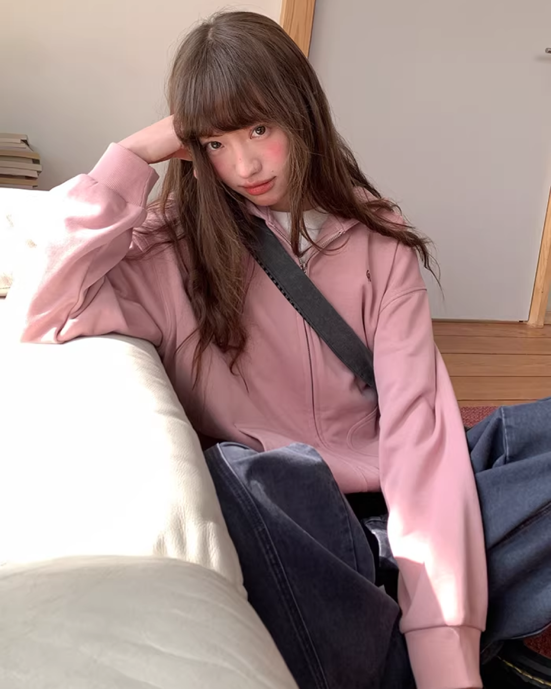 Color Zip Hoodie BU0125