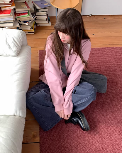 Color Zip Hoodie BU0125