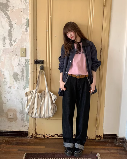 Contrast Collar Jacket  BU0128