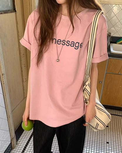 Plaid Turned-up Denim Pants  BU0129