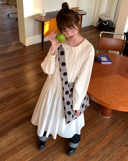 Plaid Turned-up Denim Pants  BU0129