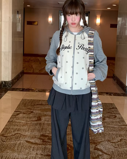 Skirt Layerd Pants  BU0131