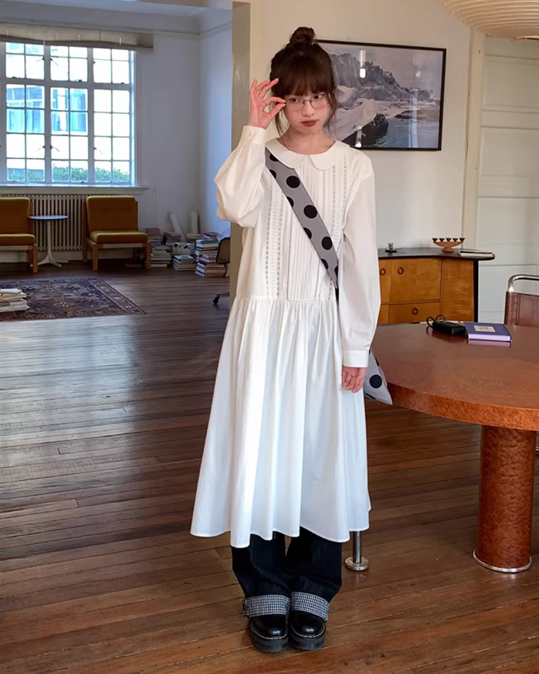 Long Sleeve Dress  BU0136