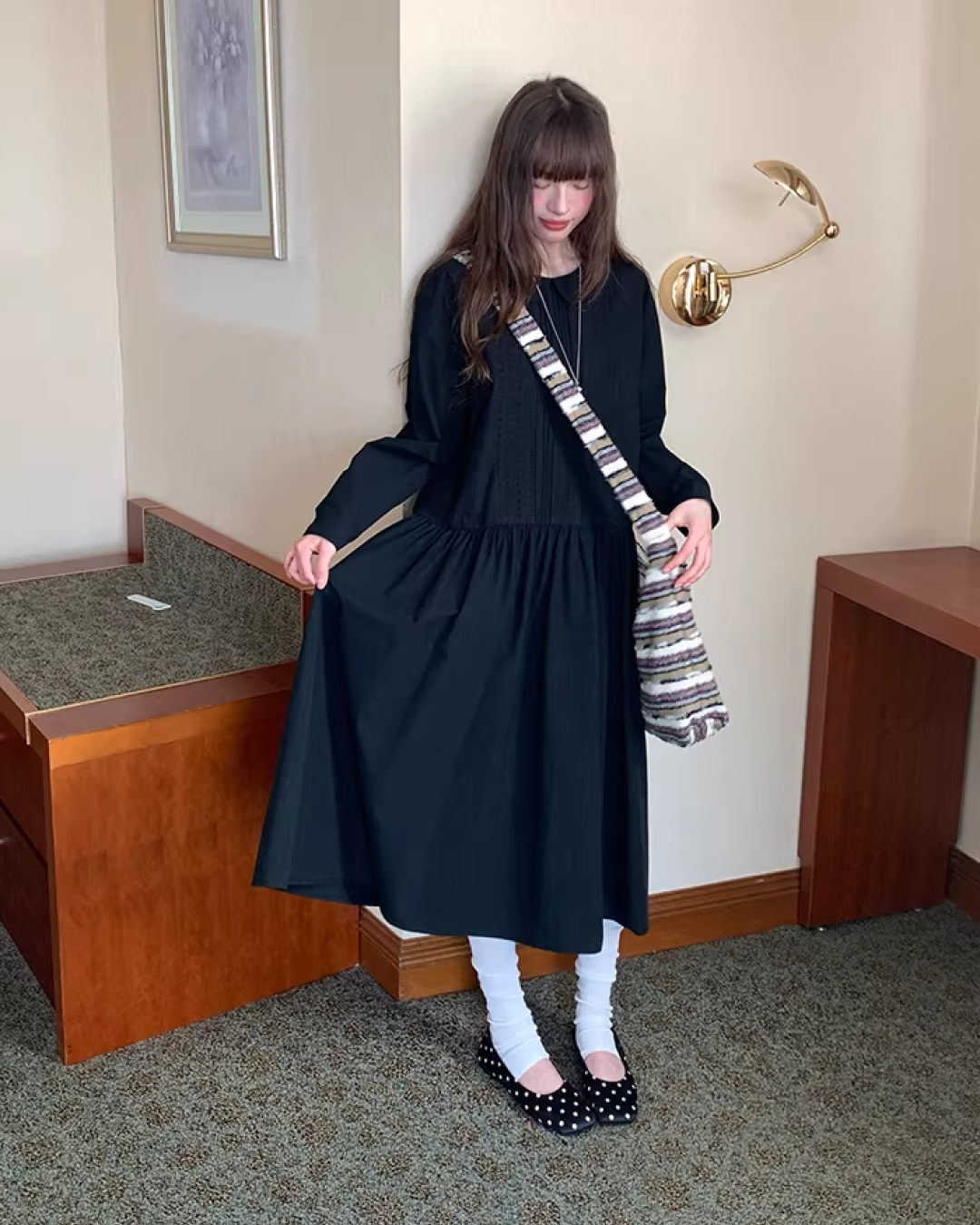 Long Sleeve Dress  BU0136