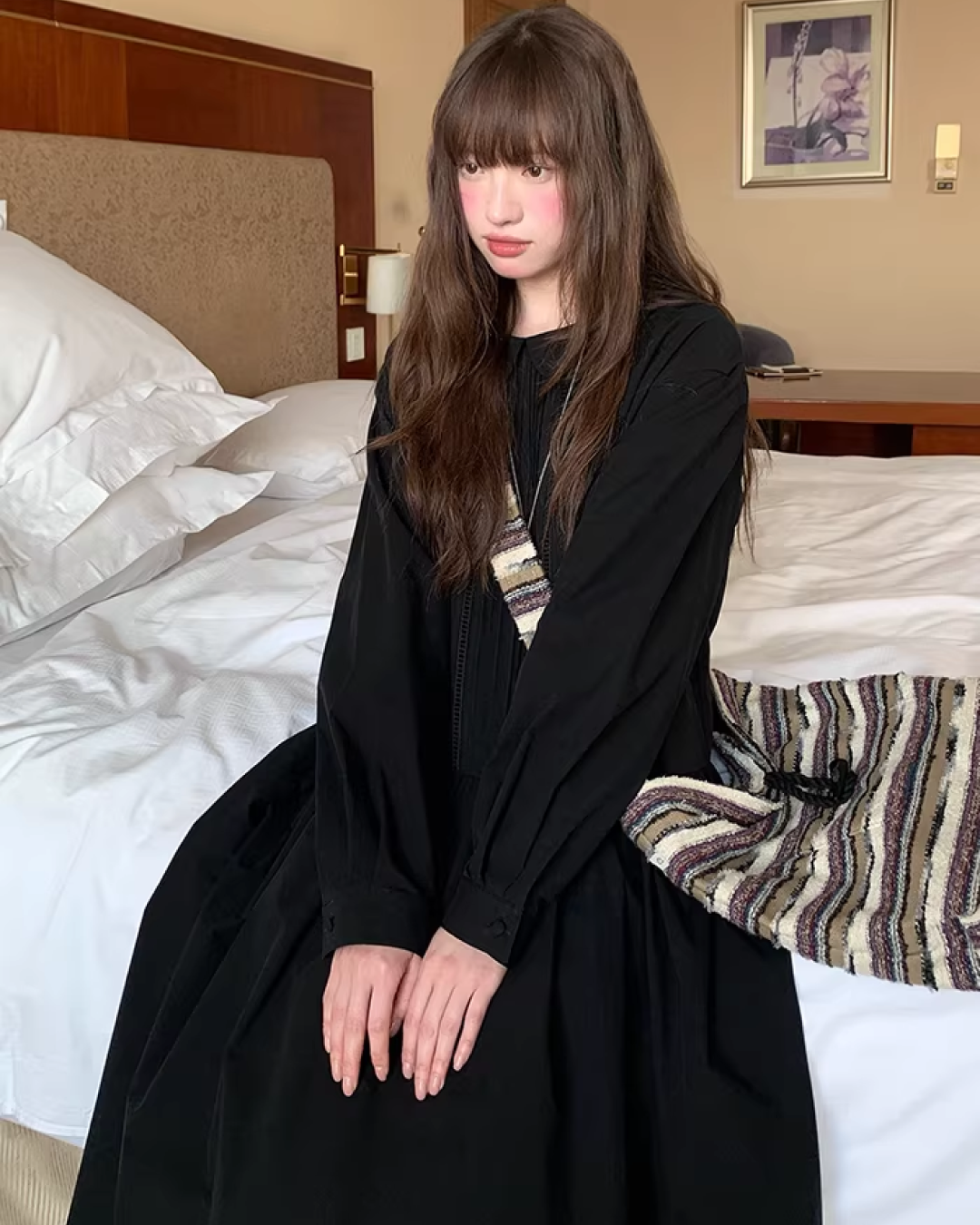 Long Sleeve Dress  BU0136