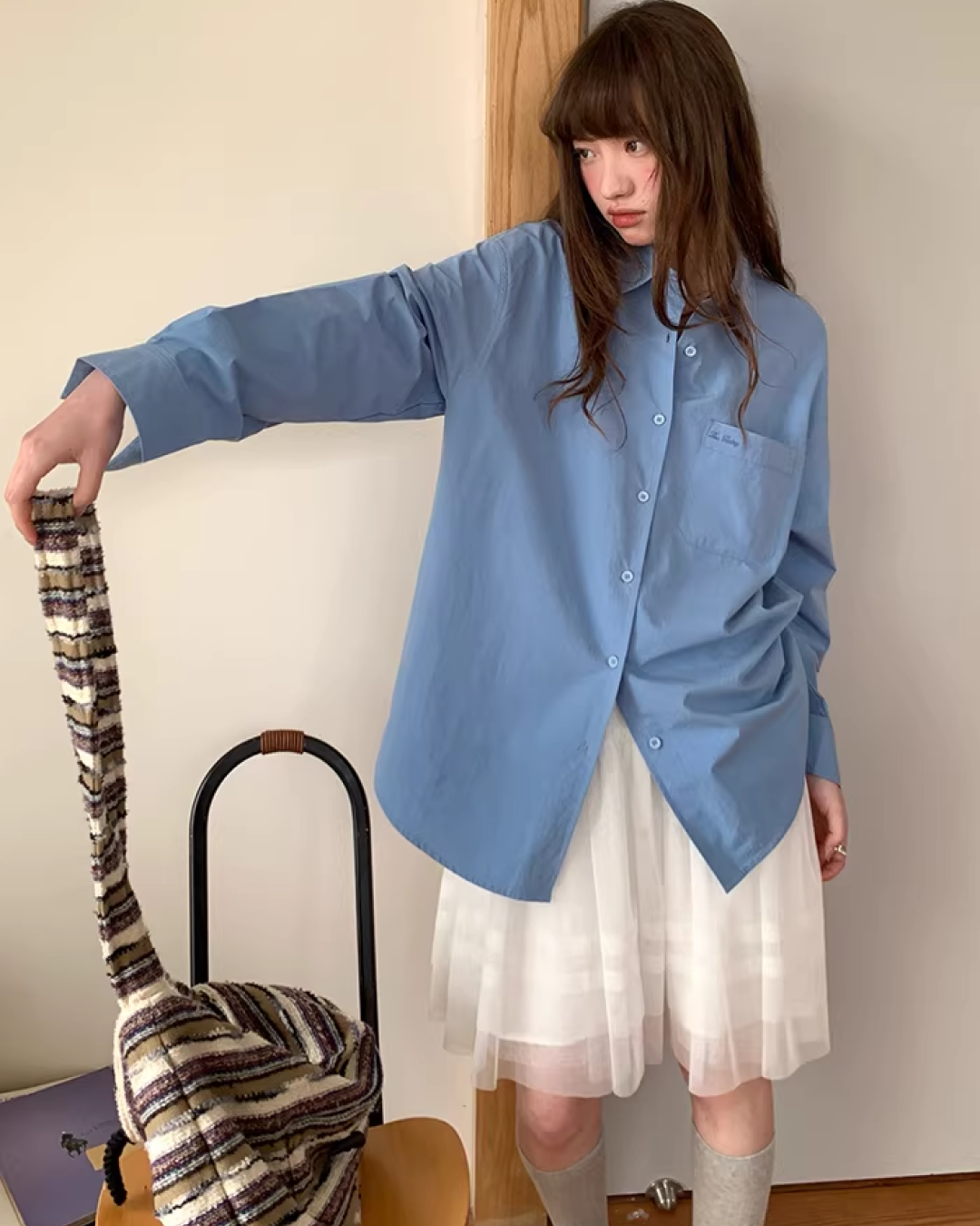 White  Lace Skirt  BU0139