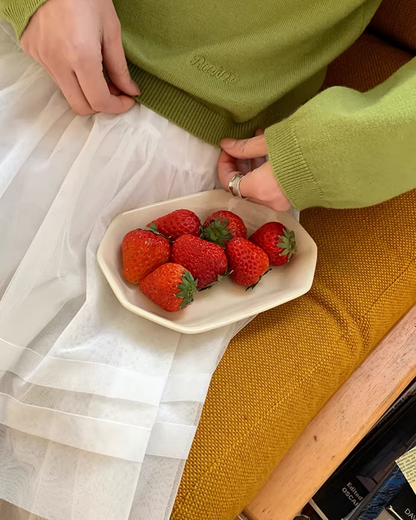 White  Lace Skirt  BU0139