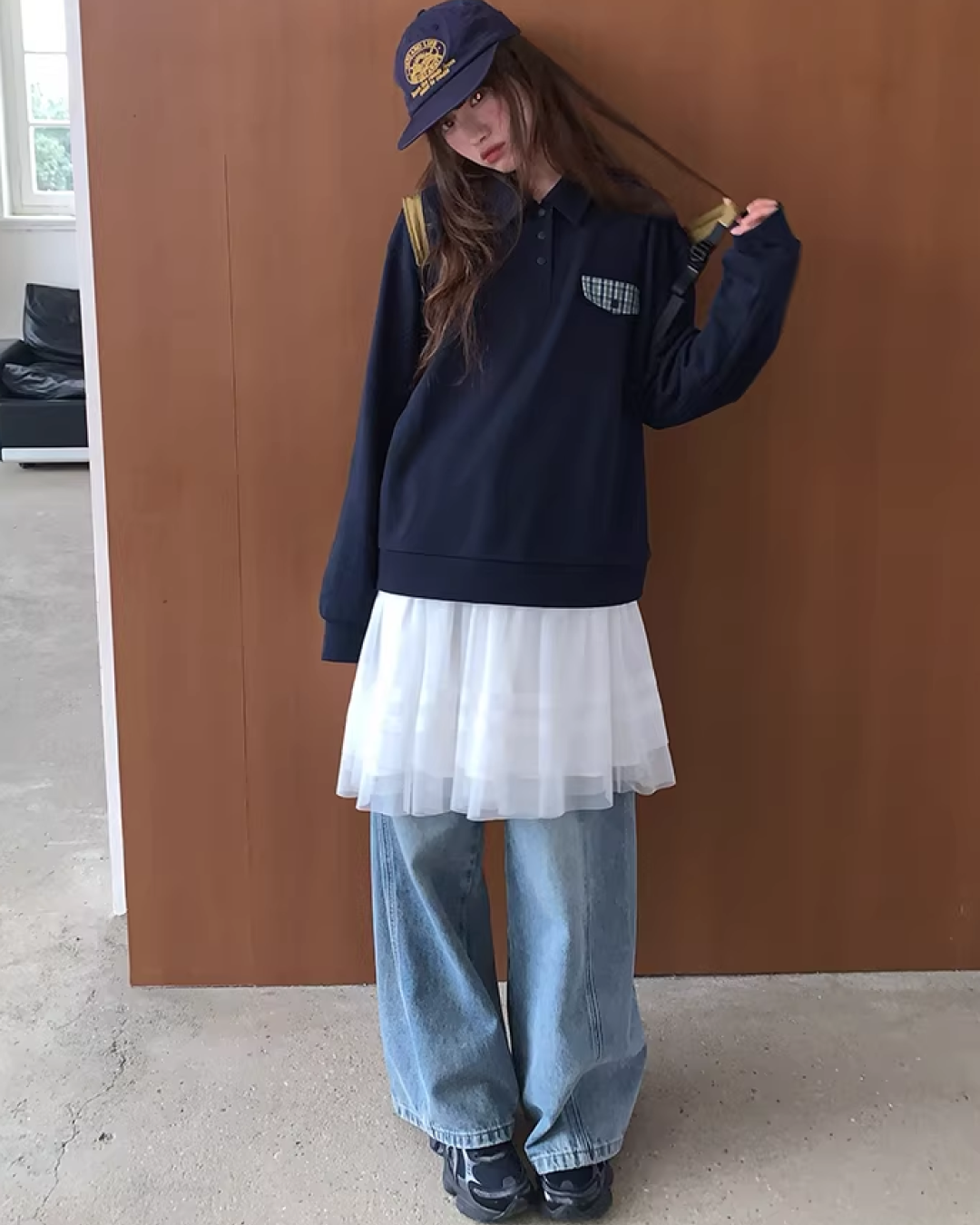 White  Lace Skirt  BU0139