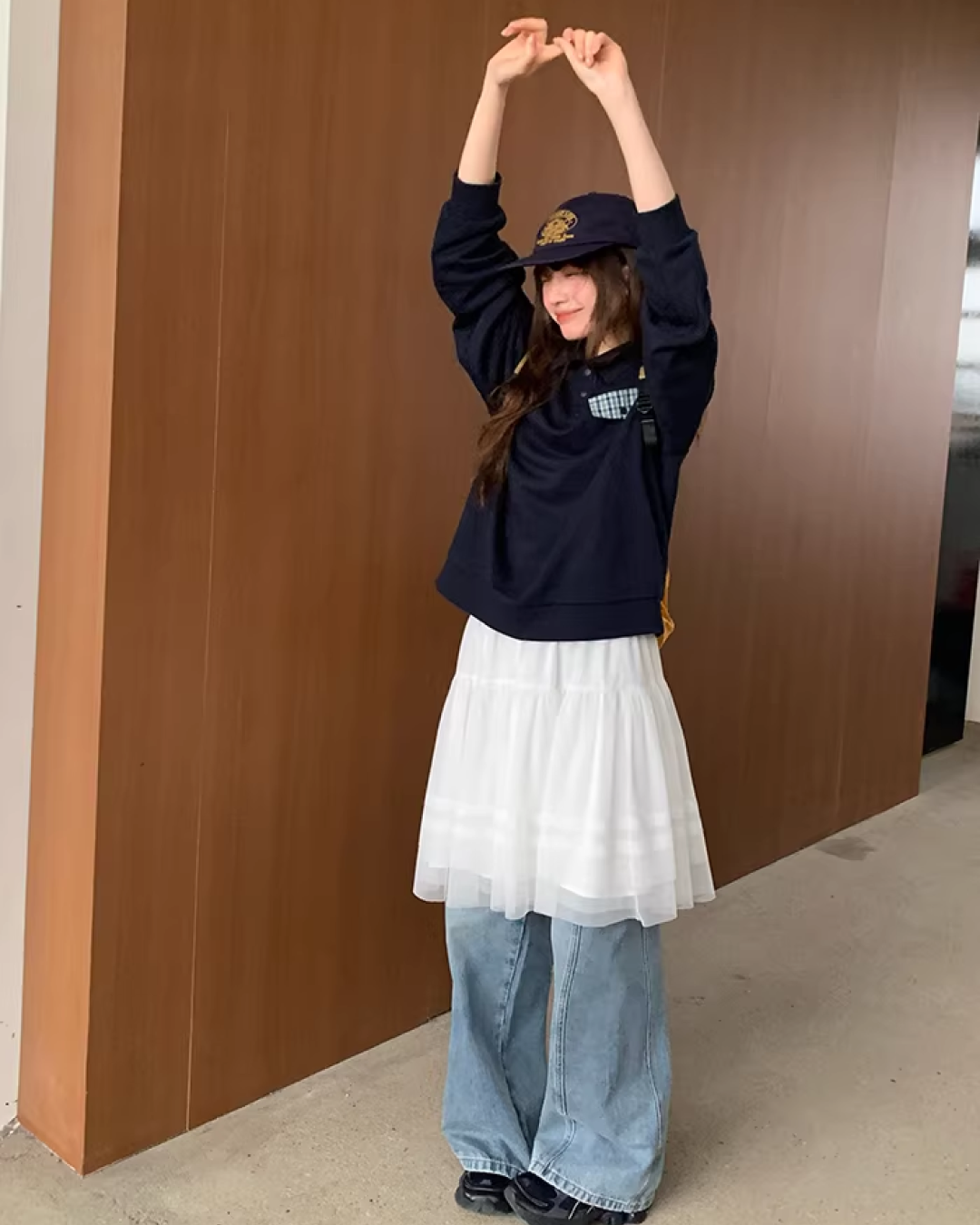 White  Lace Skirt  BU0139