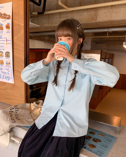 Corduroy Pleated Skirt  BU0166