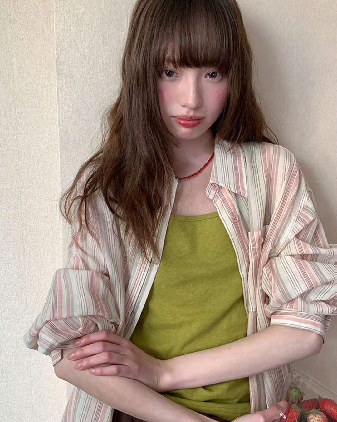 Loose Sheer Summer Shirt BU0184