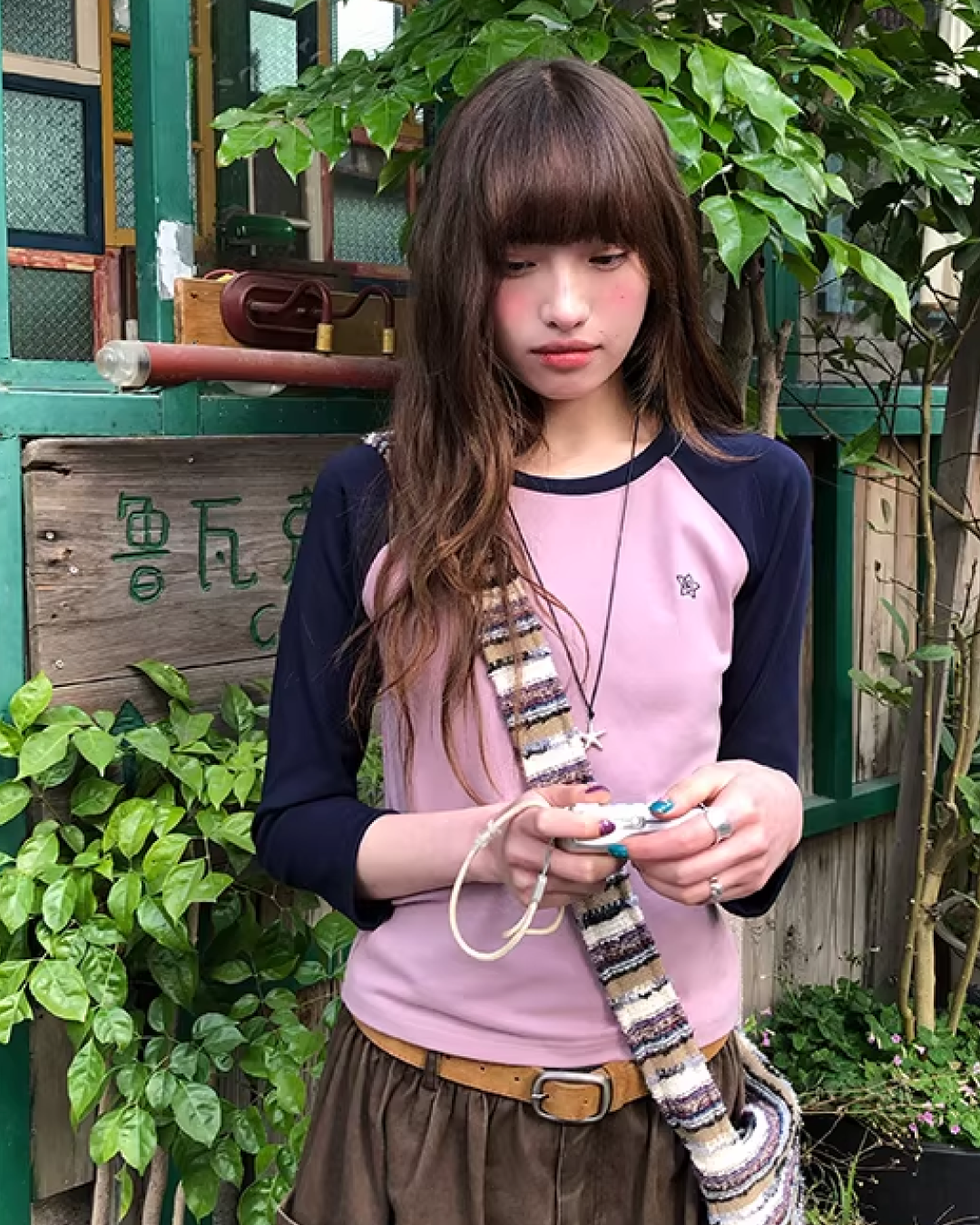 Raglan Sleeve T-Shirt BU0145