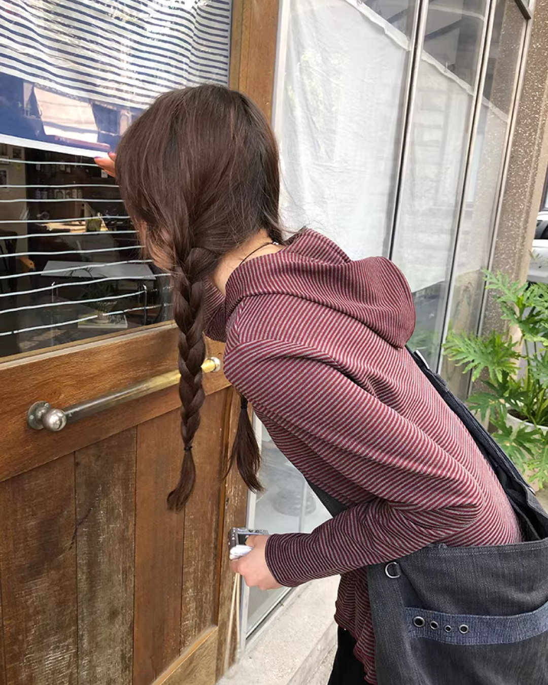 Border Frill Hoodie BU0147